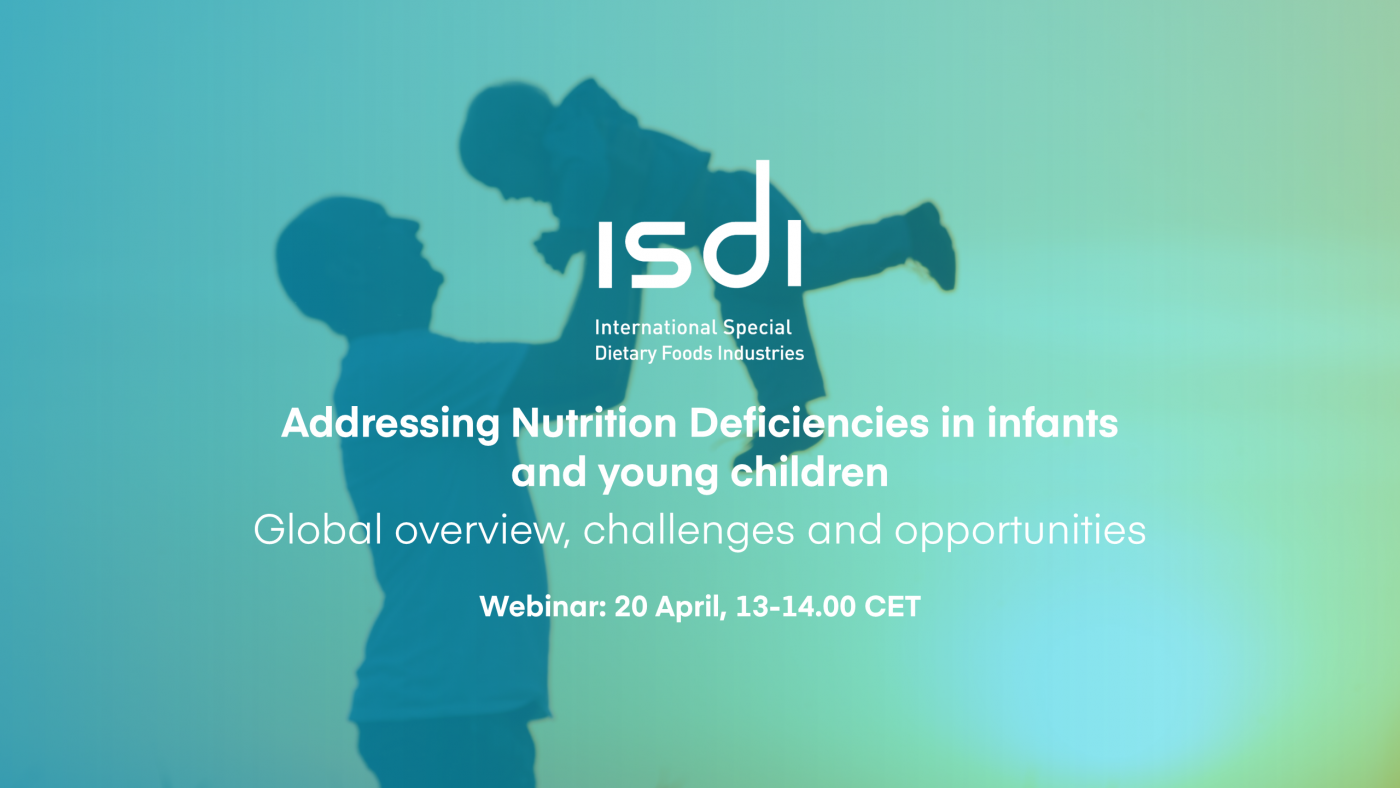 Join our ‘Addressing Nutrition Deficiencies in Infants and Young Children’ webinar on 20 April